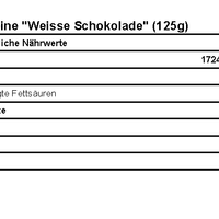 Feinste Dominostein-Würfel "Weiss" (125g)